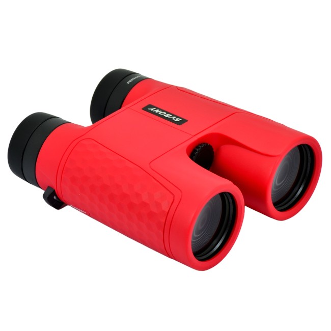 Бинокль SVBONY 10x42 (SV30), красный