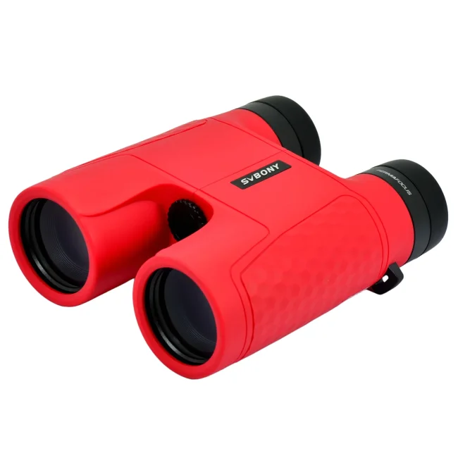 Бинокль SVBONY 10x42 (SV30), красный