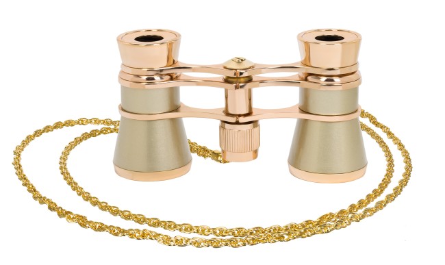 Театральный бинокль Levenhuk Broadway 325B, золотистый