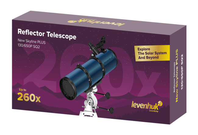 Телескоп Levenhuk New Skyline PLUS 130/650P SQ2 Телескоп Levenhuk New Skyline PLUS 130/650P SQ2