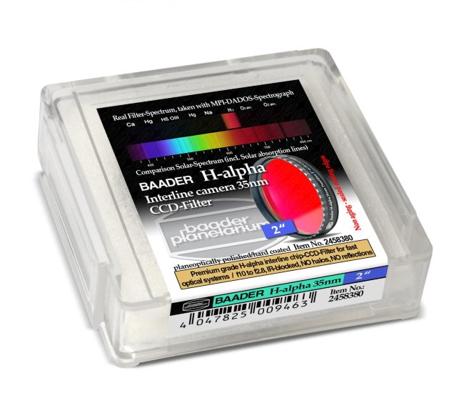 Фильтр Baader Planetarium H-Alpha Filter 35nm, 2"