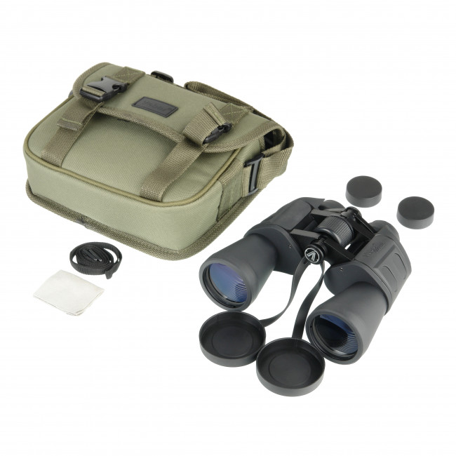 Бинокль Veber Classic БПШЦ 15x50 VRWA широкоугольный, серый