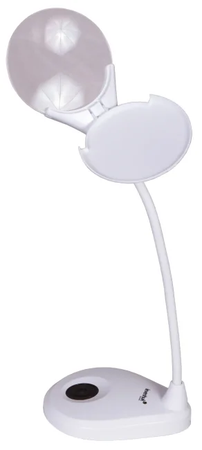 Лупа-лампа Levenhuk Zeno Lamp ZL13, белая Лупа-лампа Levenhuk Zeno Lamp ZL13, белая