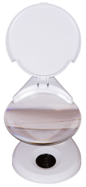 Лупа-лампа Levenhuk Zeno Lamp ZL13, белая Лупа-лампа Levenhuk Zeno Lamp ZL13, белая