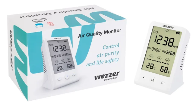 Монитор качества воздуха Levenhuk Wezzer Air MC10 Монитор качества воздуха Levenhuk Wezzer Air MC10