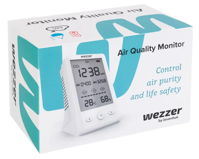 Монитор качества воздуха Levenhuk Wezzer Air MC10 Монитор качества воздуха Levenhuk Wezzer Air MC10