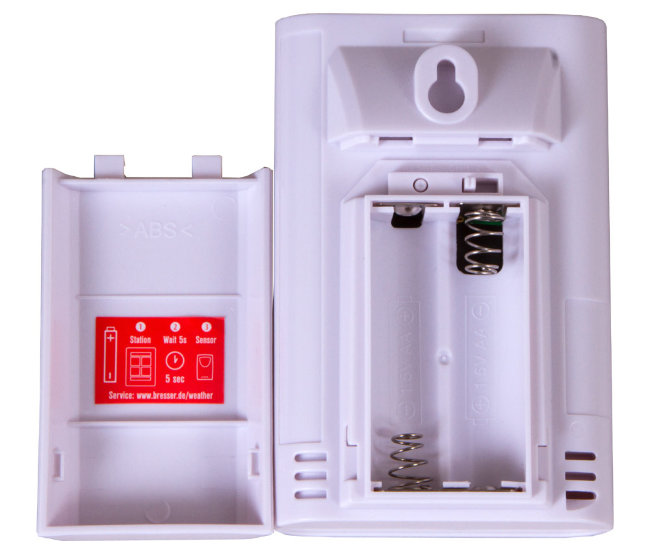 Метеостанция (настенные часы) Bresser TemeoTrend JC LCD с радиоуправлением, черная