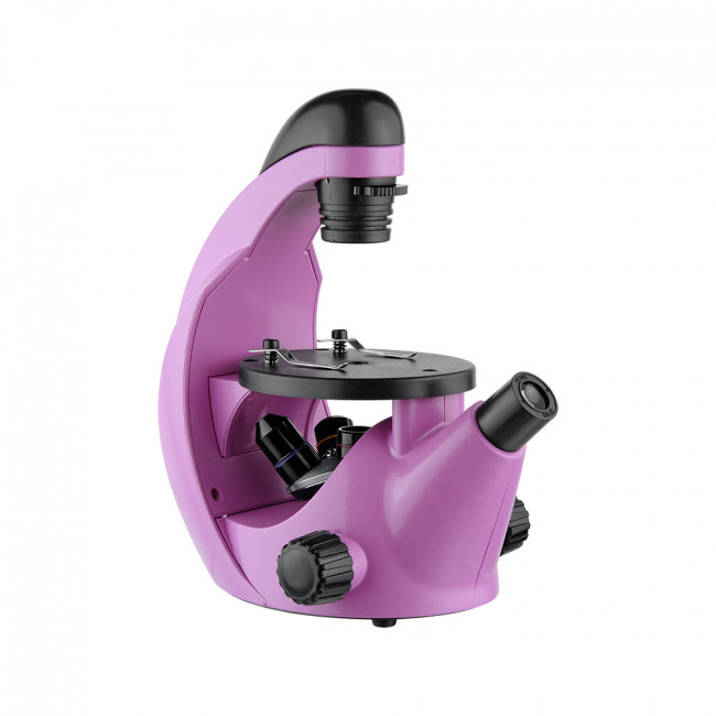 Микроскоп школьный Микромед Эврика 40х-320х инвертированный (аметист) Микроскоп школьный Микромед Эврика 40х-320х инвертированный (аметист)