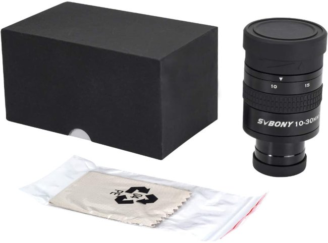 Окуляр-зум SVBONY 10-30 мм, 1,25" (SV170)