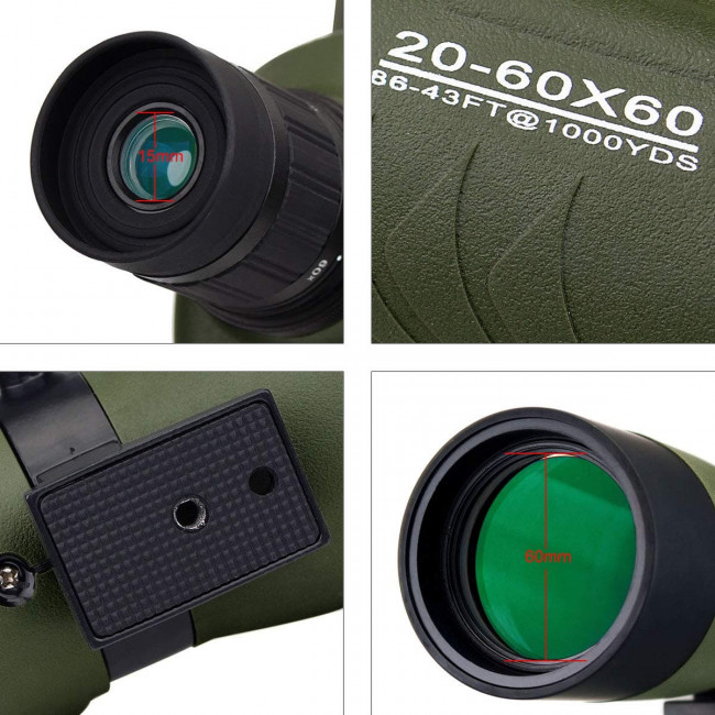 Зрительная труба SVBONY 20-60x60 FMC (SV14)