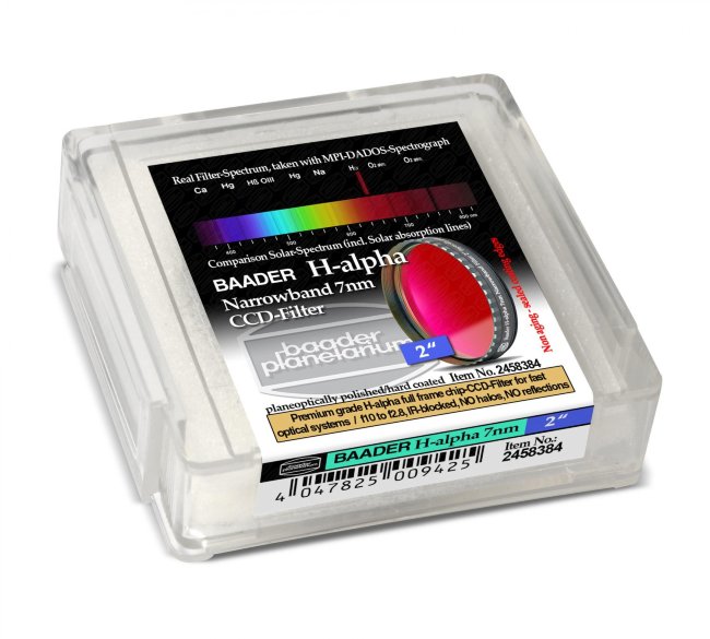Фильтр Baader Planetarium H-Alpha Filter 7nm, 2"