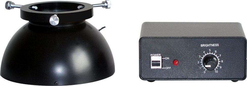 Светодиодный кольцевой осветитель с отражателем