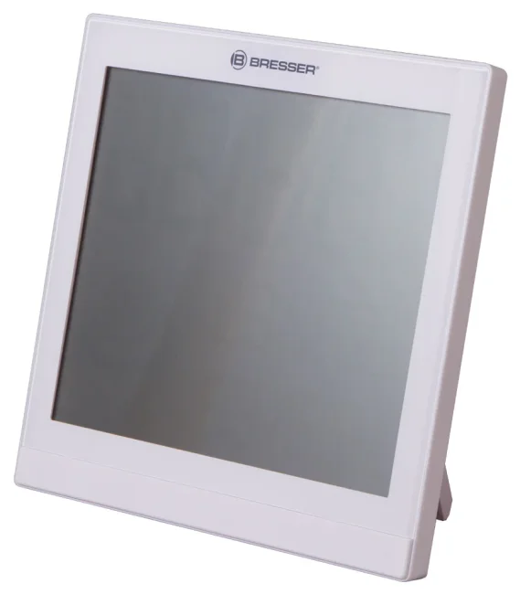 Метеостанция (настенные часы) Bresser TemeoTrend JC LCD с радиоуправлением, белая Метеостанция (настенные часы) Bresser TemeoTrend JC LCD с радиоуправлением, белая