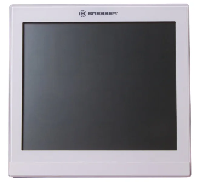 Метеостанция (настенные часы) Bresser TemeoTrend JC LCD с радиоуправлением, белая Метеостанция (настенные часы) Bresser TemeoTrend JC LCD с радиоуправлением, белая