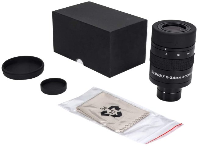 Окуляр-зум SVBONY 8-24 мм, 1,25" (SV171) Окуляр-зум SVBONY 8-24 мм, 1,25" (SV171)