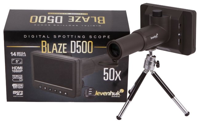 Зрительная труба цифровая Levenhuk Blaze D500 Зрительная труба цифровая Levenhuk Blaze D500