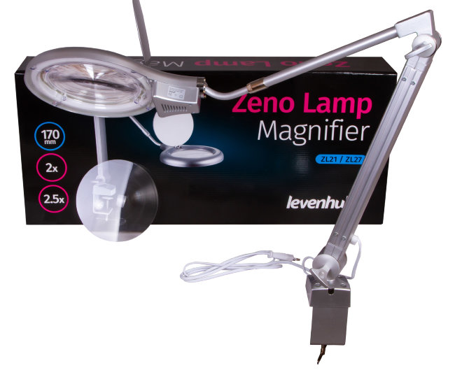 Лупа-лампа Levenhuk Zeno Lamp ZL21 LUM Лупа-лампа Levenhuk Zeno Lamp ZL21 LUM