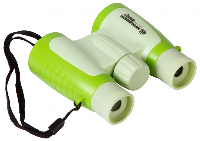 Бинокль детский Bresser Junior 3x30, зеленый Бинокль детский Bresser Junior 3x30, зеленый
