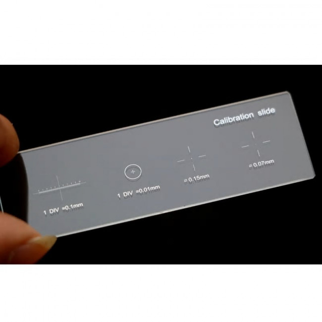 Объект-микрометр калибровочный Lunatum Объект-микрометр калибровочный Lunatum