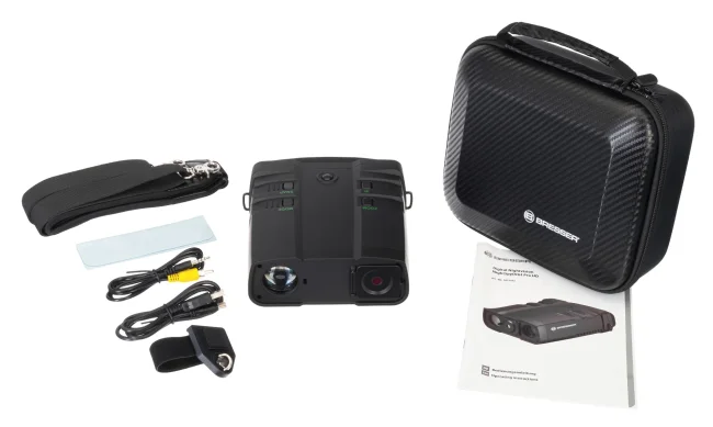 Бинокль ночного видения Bresser NightSpyDIGI Pro FHD 3,6x, цифровой Бинокль ночного видения Bresser NightSpyDIGI Pro FHD 3,6x, цифровой
