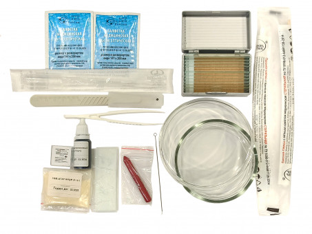 Набор для экспериментов с микроскопом Mizar N1 Набор для экспериментов с микроскопом Mizar N1