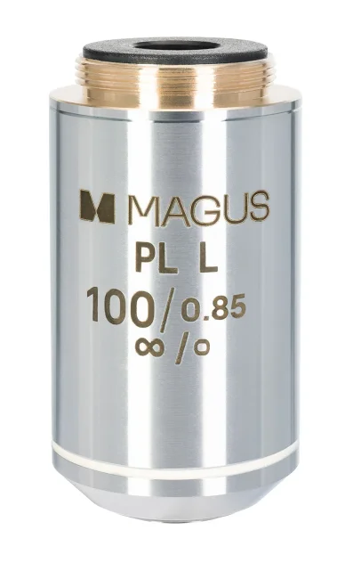 Объектив MAGUS SFR100 DRY 100х/0,85 Plan L Pol ?/0 Объектив MAGUS SFR100 DRY 100х/0,85 Plan L Pol ?/0