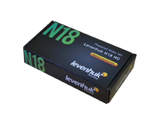 Набор микропрепаратов Levenhuk N18 NG Набор микропрепаратов Levenhuk N18 NG