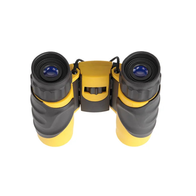 Бинокль Veber WP 10x25 черный/желтый