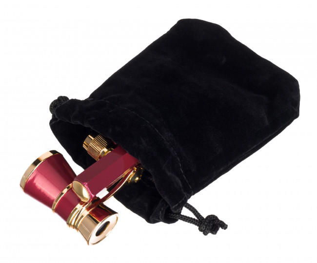 Театральный бинокль-лорнет Levenhuk Broadway 325E, красный Театральный бинокль-лорнет Levenhuk Broadway 325E, красный