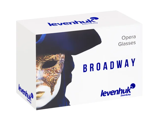 Театральный бинокль-лорнет Levenhuk Broadway 325E, красный Театральный бинокль-лорнет Levenhuk Broadway 325E, красный