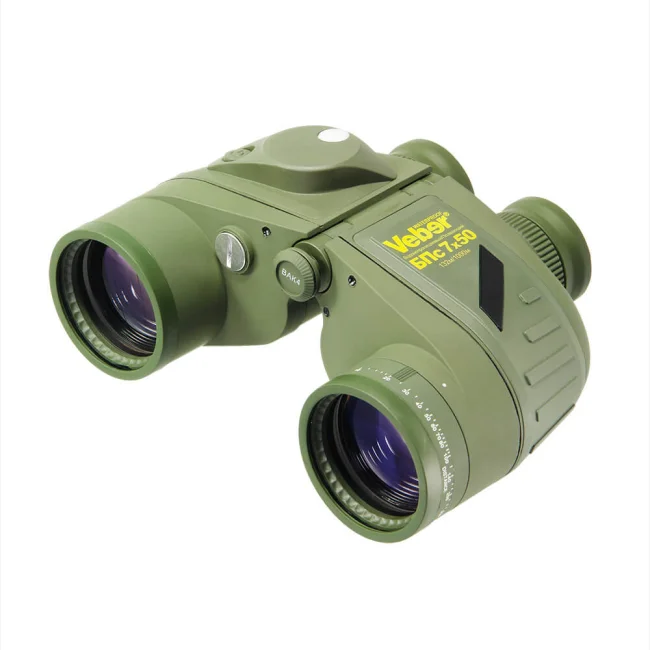 Бинокль Veber Waterproof 7x50 БПс плавающий с компасом Бинокль Veber Waterproof 7x50 БПс плавающий с компасом