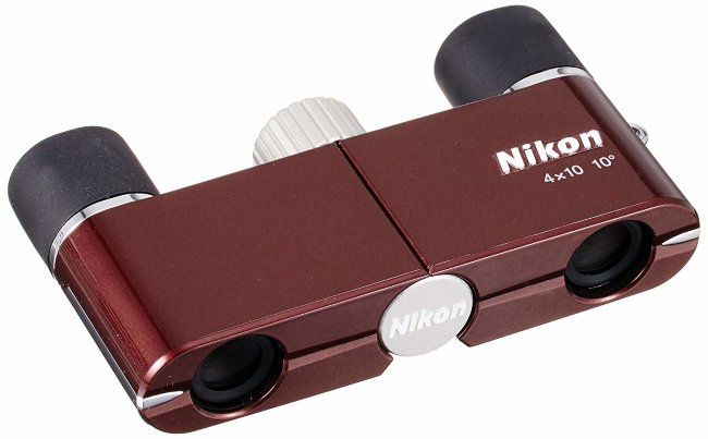 Театральный бинокль Nikon 4x10 DCF красный