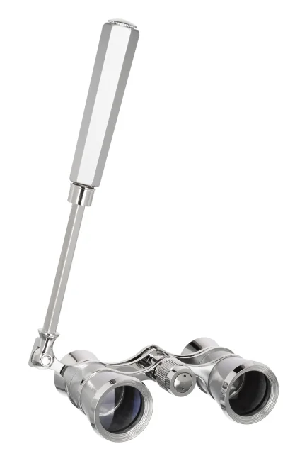 Театральный бинокль-лорнет Levenhuk Broadway 325E, серебристый Театральный бинокль-лорнет Levenhuk Broadway 325E, серебристый