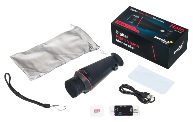 Монокуляр цифровой ночного видения Levenhuk Halo 20X PLUS Монокуляр цифровой ночного видения Levenhuk Halo 20X PLUS