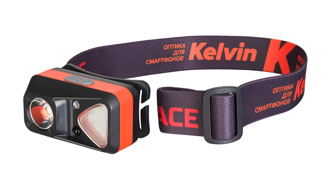 Фонарь налобный Levenhuk Kelvin Ski Race 2026