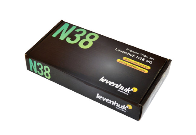 Набор микропрепаратов Levenhuk N38 NG Набор микропрепаратов Levenhuk N38 NG