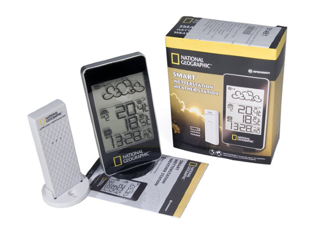 Метеостанция Bresser National Geographic с одним экраном Метеостанция Bresser National Geographic с одним экраном