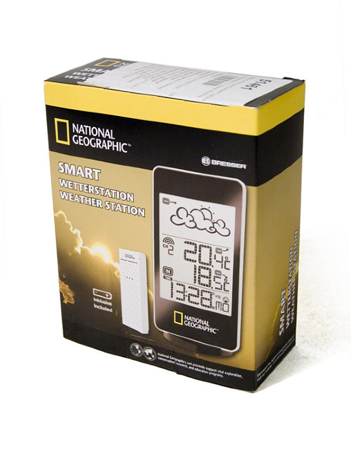 Метеостанция Bresser National Geographic с одним экраном Метеостанция Bresser National Geographic с одним экраном