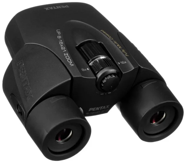 Бинокль Pentax UP 8-16x21 черный