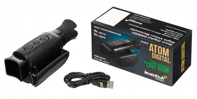 Монокуляр ночного видения Levenhuk Atom Digital DNM50 Монокуляр ночного видения Levenhuk Atom Digital DNM50