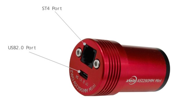 Цифровая камера-гид ZWO ASI290MM Mini (монохромная)