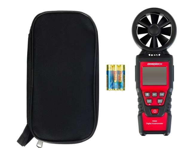 Цифровой анемометр Ermenrich Seek DN20 Цифровой анемометр Ermenrich Seek DN20