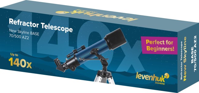 Телескоп Levenhuk New Skyline BASE 70/500 AZ2 Телескоп Levenhuk New Skyline BASE 70/500 AZ2