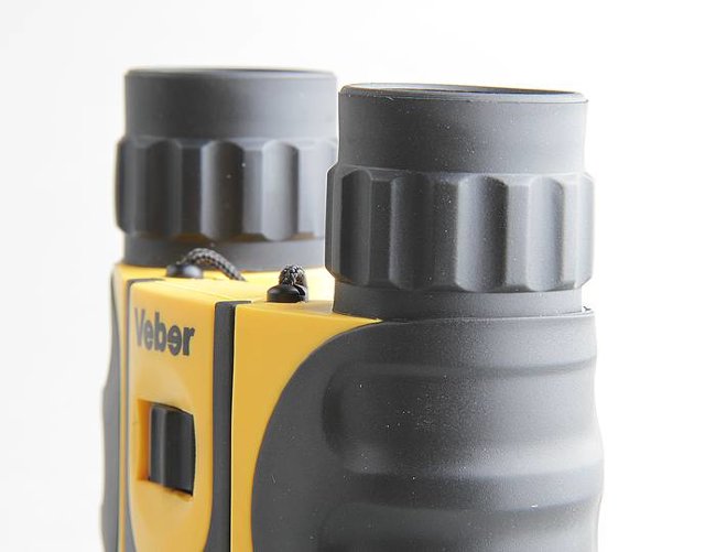 Бинокль Veber WP 8x25 черный/желтый Бинокль Veber WP 8x25 черный/желтый