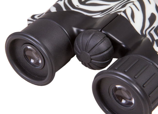 Бинокль детский Bresser National Geographic 6x21 «Зебра» Бинокль детский Bresser National Geographic 6x21 «Зебра»