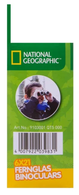 Бинокль детский Bresser National Geographic 6x21 «Зебра» Бинокль детский Bresser National Geographic 6x21 «Зебра»
