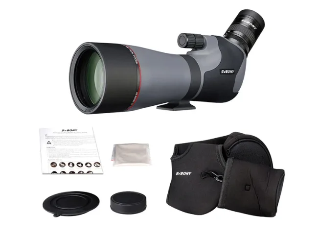 Зрительная труба SVBONY 20-60x80 ED с призмой 45 гр. (SV46P) Зрительная труба SVBONY 20-60x80 ED с призмой 45 гр. (SV46P)