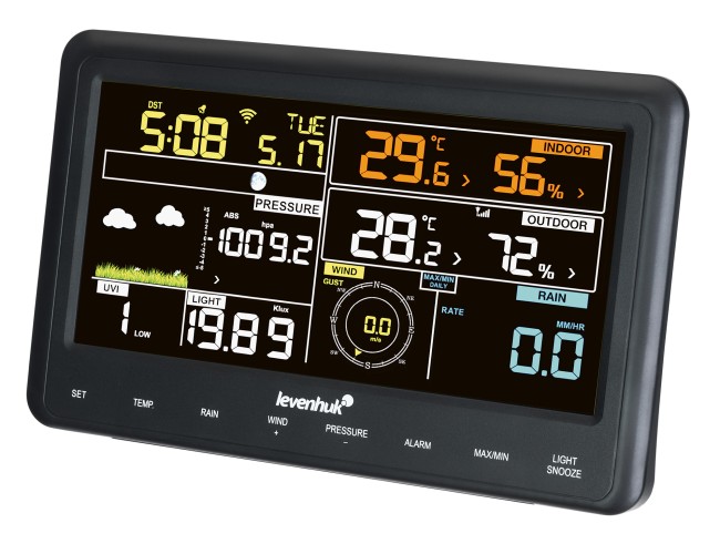 Метеостанция Levenhuk Wezzer PRO LP380 Метеостанция Levenhuk Wezzer PRO LP380