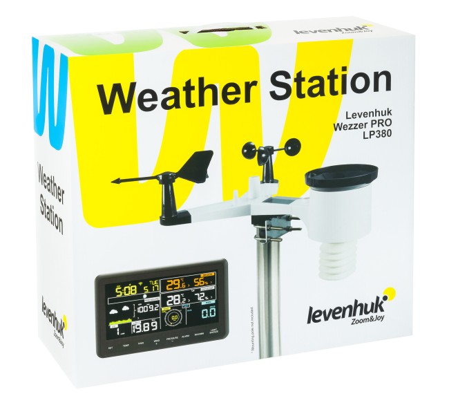 Метеостанция Levenhuk Wezzer PRO LP380 Метеостанция Levenhuk Wezzer PRO LP380