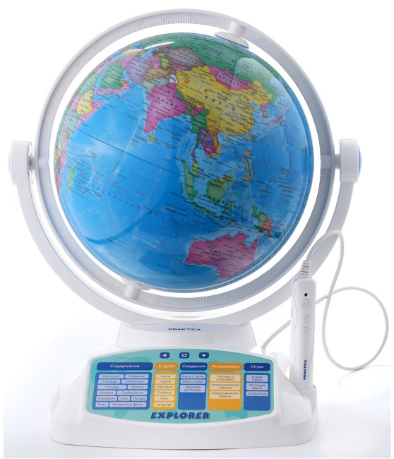 Интерактивный глобус Praktica Explorer Интерактивный глобус Praktica Explorer